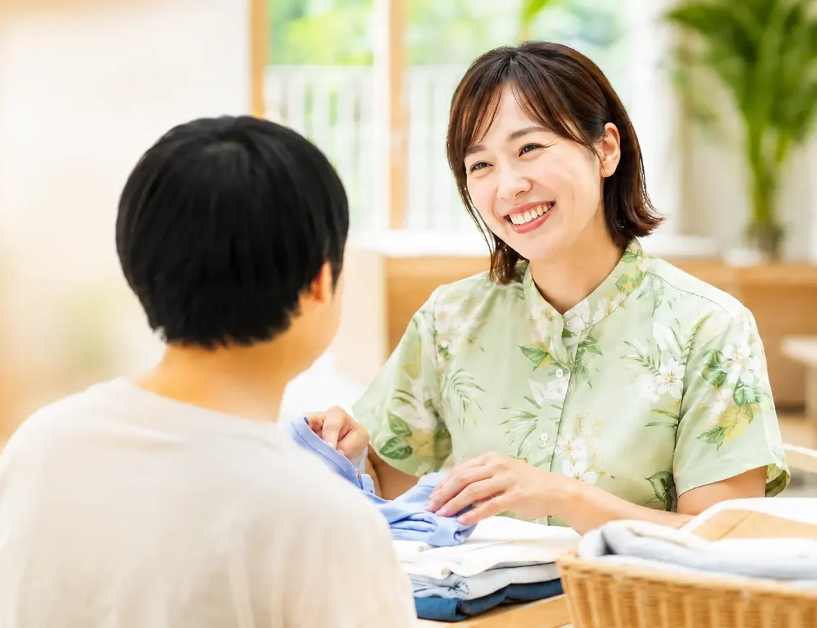利用者さんとの関わり