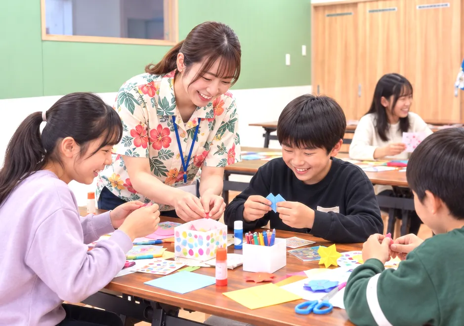 笑顔あふれる創作教室 